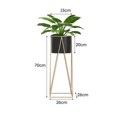 Home Minimalist Iron Flower Rack Shelves