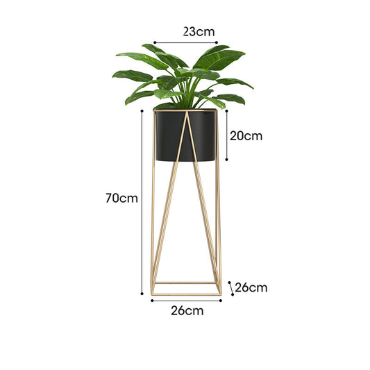 Home Minimalist Iron Flower Rack Shelves