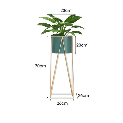 Home Minimalist Iron Flower Rack Shelves